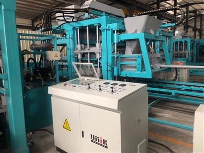 Mesin Pembuat Blok Beton Berongga India